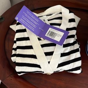 Black & white stripped maternity sweater